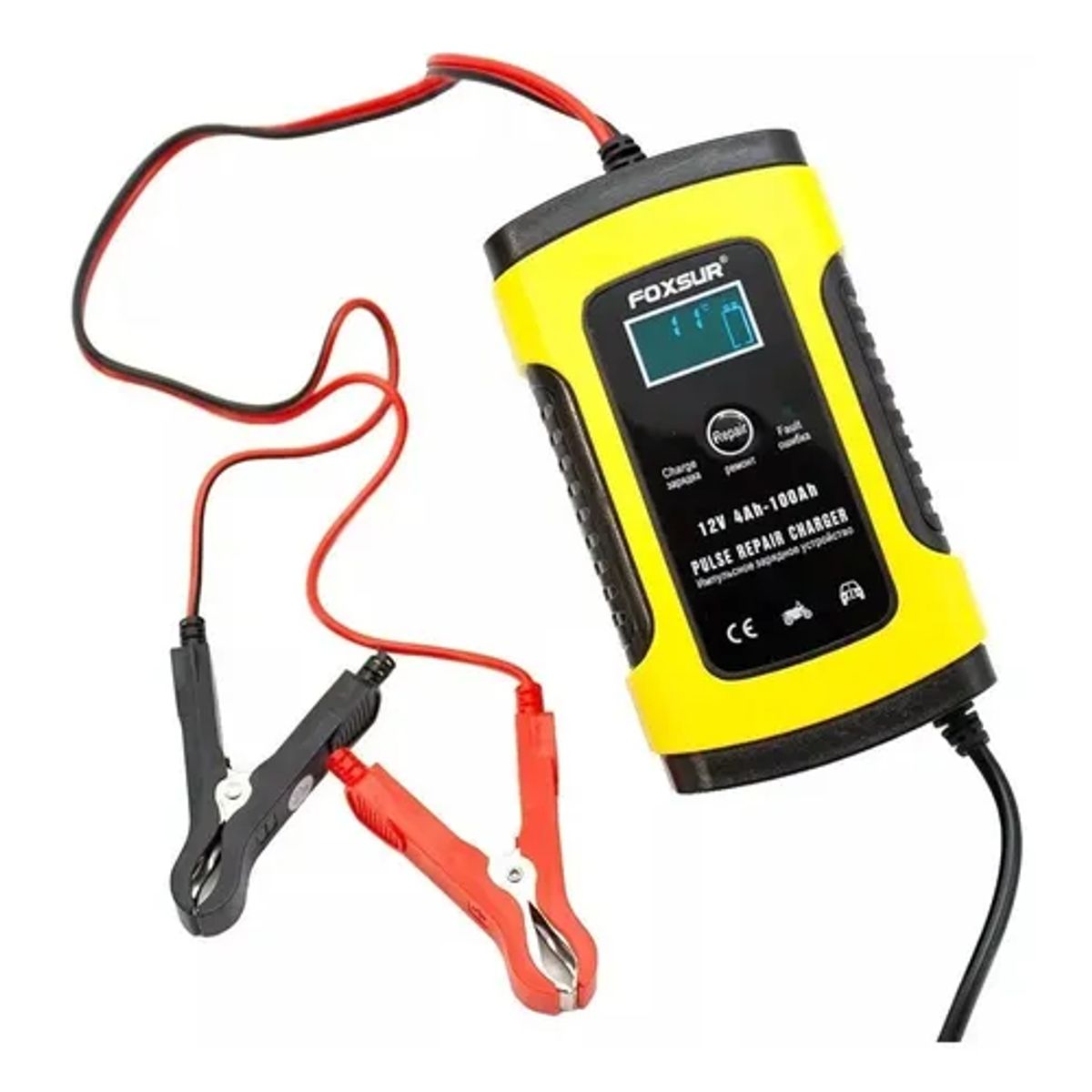 GENERICO - Cargador De Baterias 12v De Auto Moto