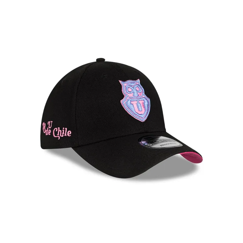 NEW ERA - Gorra 9Forty Universidad de Chile Futbol  Black New Era
