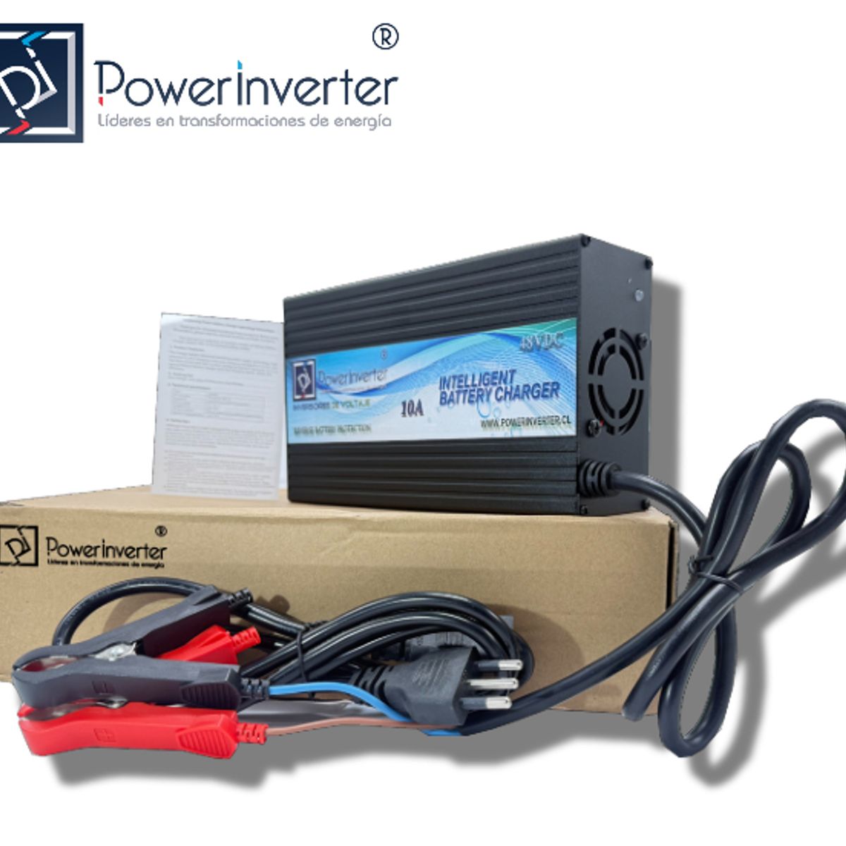 GENERICO - CARGADOR BATERÍA 220VAC 48VDC10A AUTOMÁTICO - ALTA CALIDAD