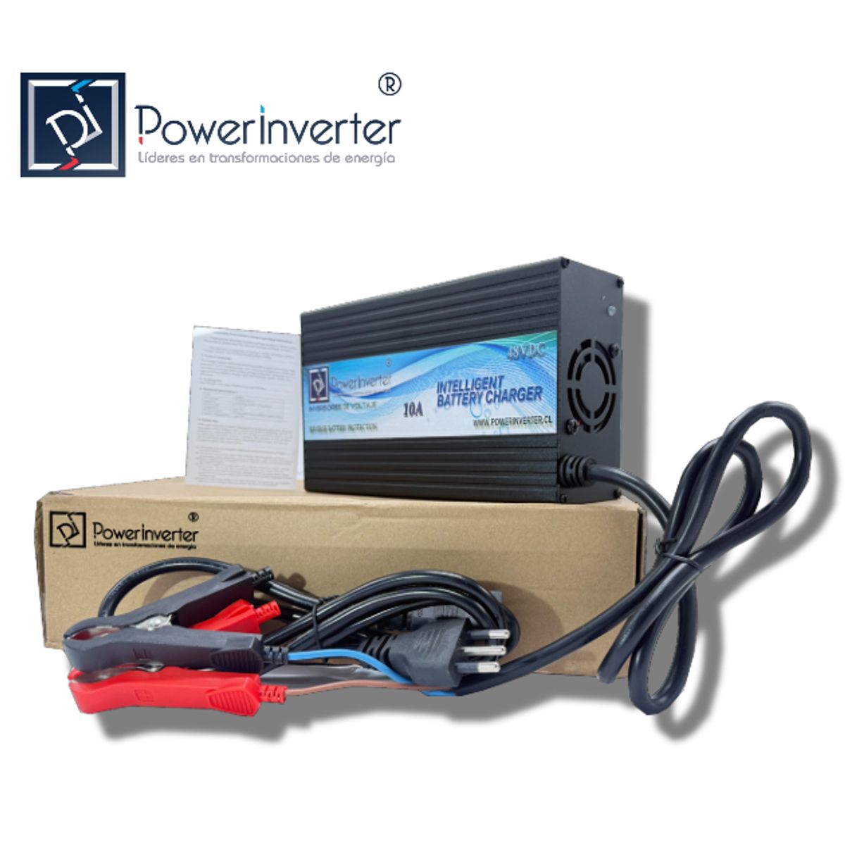 GENERICO - CARGADOR BATERÍA 220VAC 48VDC10A AUTOMÁTICO - ALTA CALIDAD