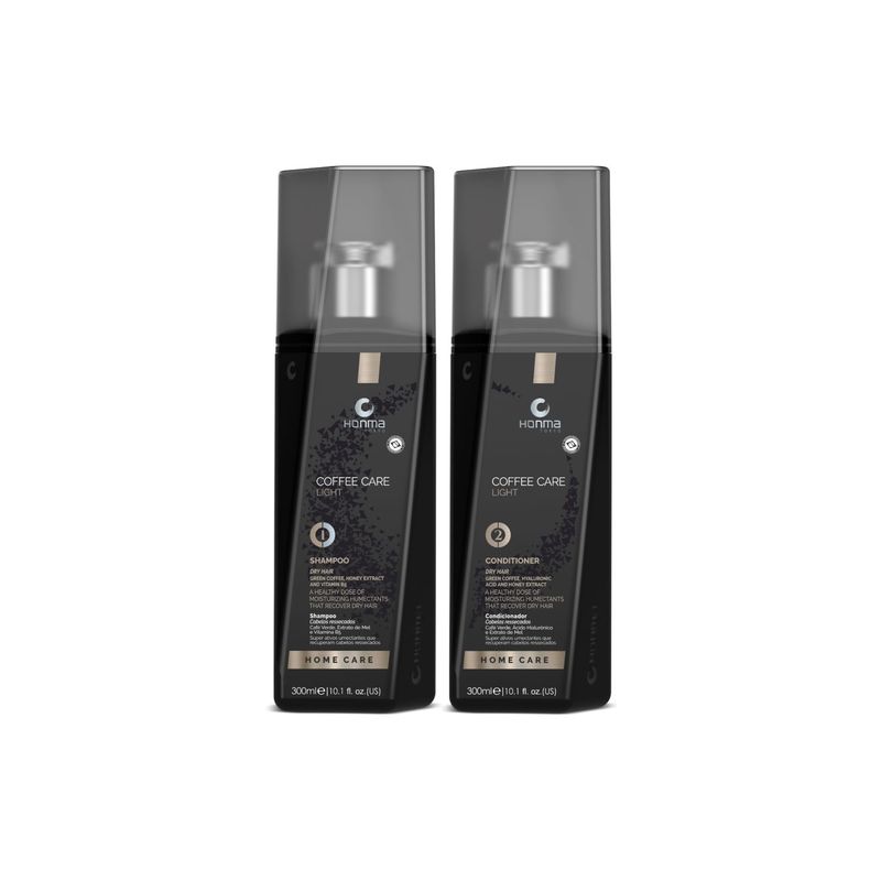 HONMA TOKYO - SHAMPOO Y ACONDICIONADOR COFFEE CARE LIGHT 300 ML
