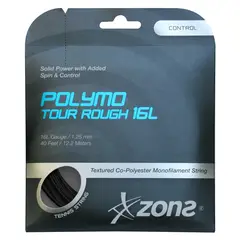 ZONS - Cuerda Polymo Tour Rough Negro 1.25 - 12m