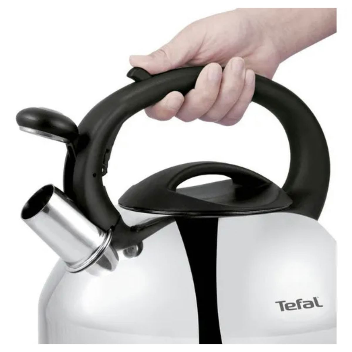 TEFAL - Tetera 3 Litros Acero Inoxidable Color Plateado Tefal Marca Francesa