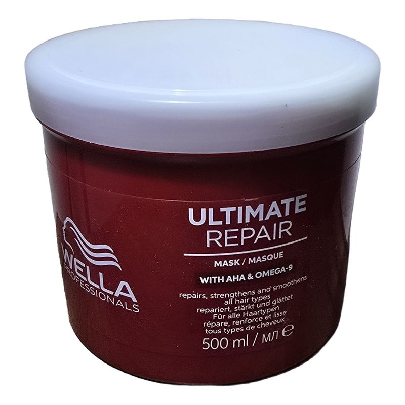 WELLA - Mascarilla Wella Ultimate Repair 500ml Revitalizante Cabello