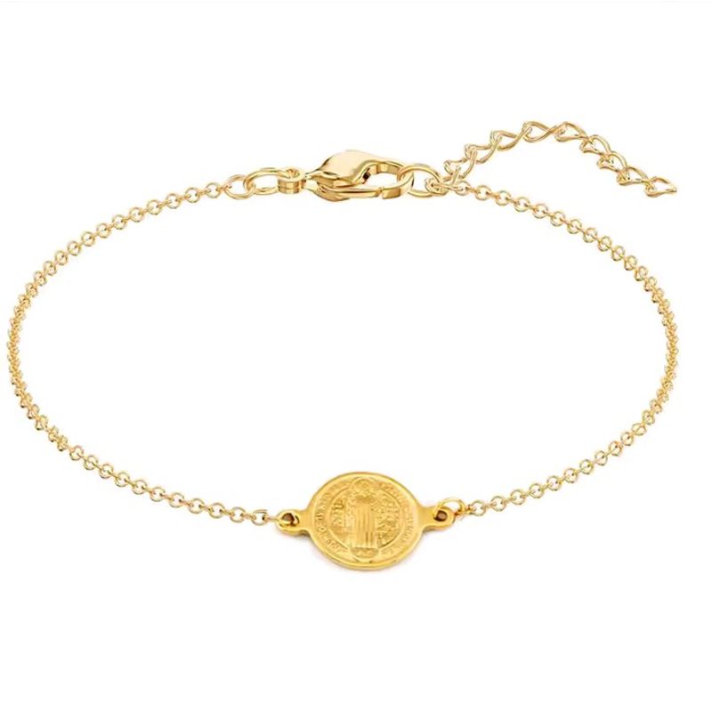 CORAZÓN DE ÁMBAR - Pulsera de Protección San Benito