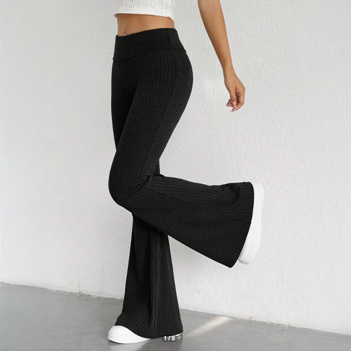 AGW - Calza Flare Pants Térmica Forrada en Micropolar Elasticada Canutón