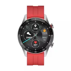 GENERICO - Reloj Inteligente Smartwatch Bluetooth SK12 PLUS CON IA COLOR ROJO.