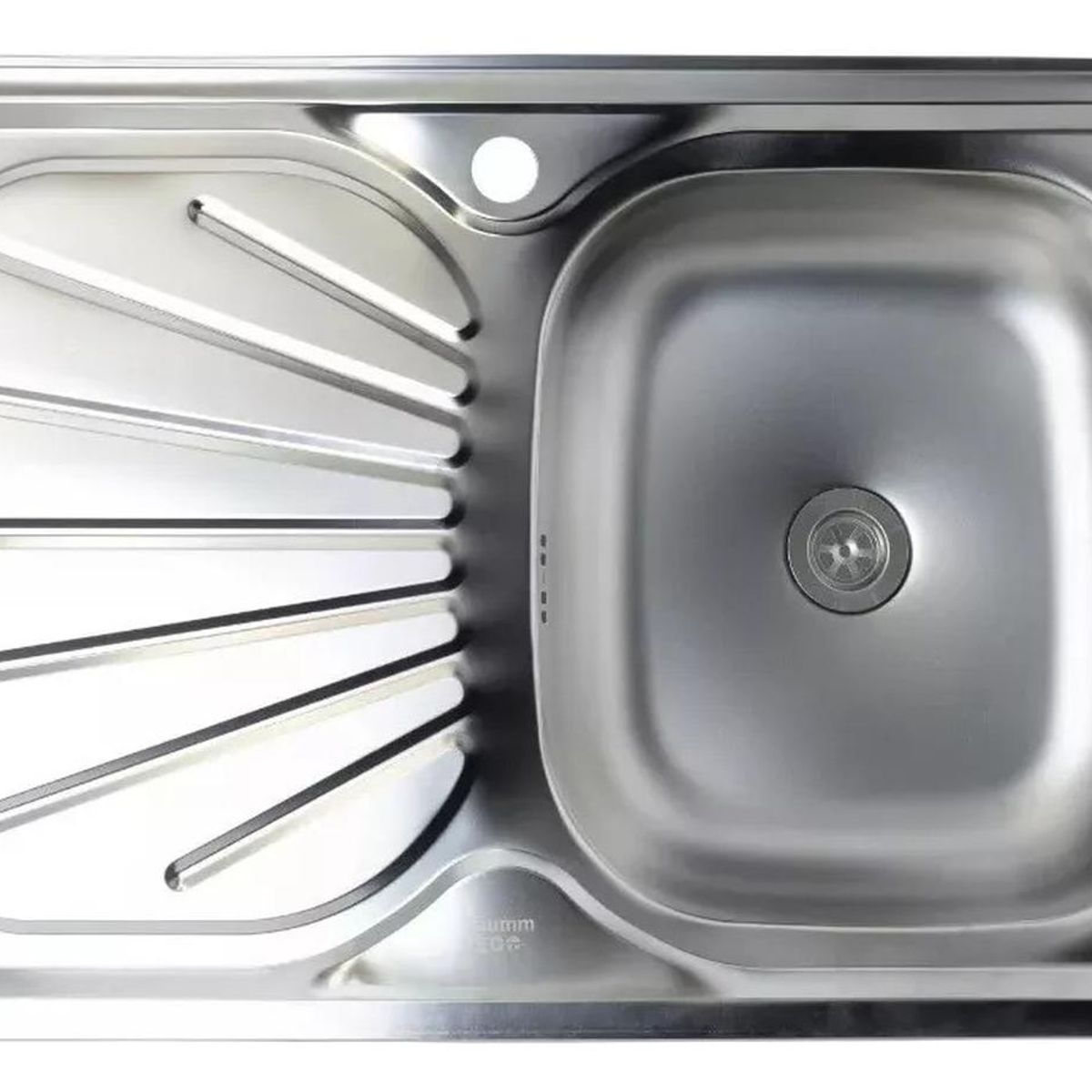 TAUMM - Lavaplatos Sobreponer 80x50 Inoxidable Izquierdo