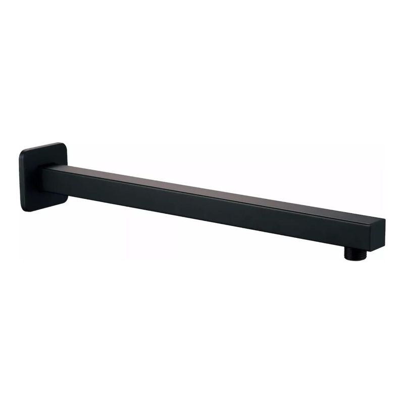GENERICO - Brazo Para Plato De Ducha Negro 40 Cm Schwartz