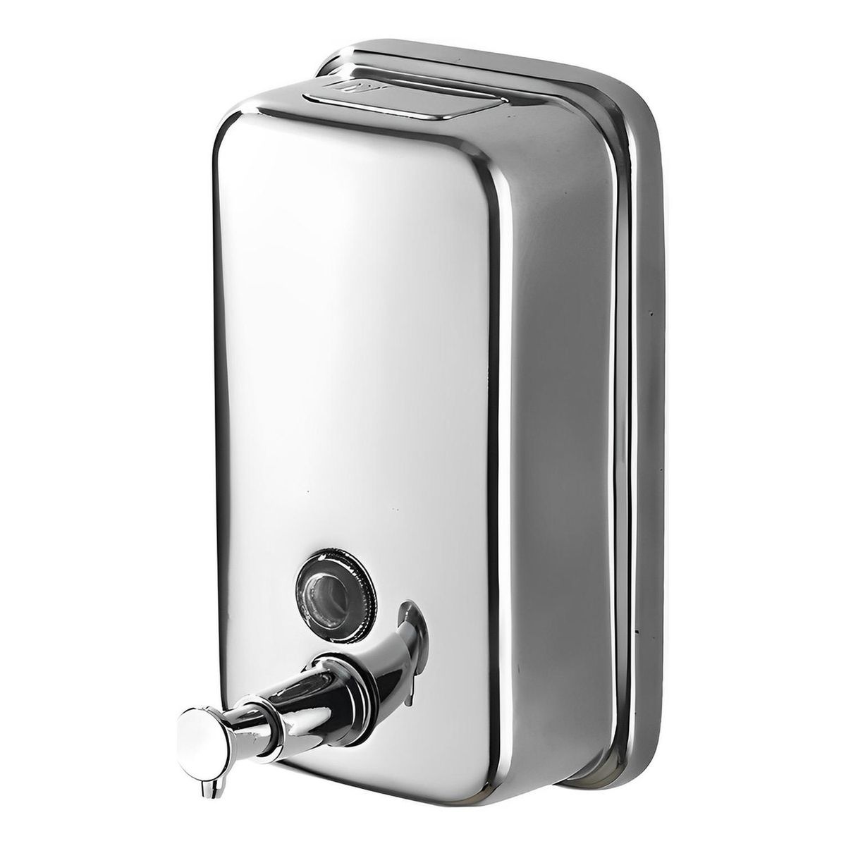 TAUMM - Dispensador Jabón Acero Inoxidable 800ml Baño Oficina Hogar