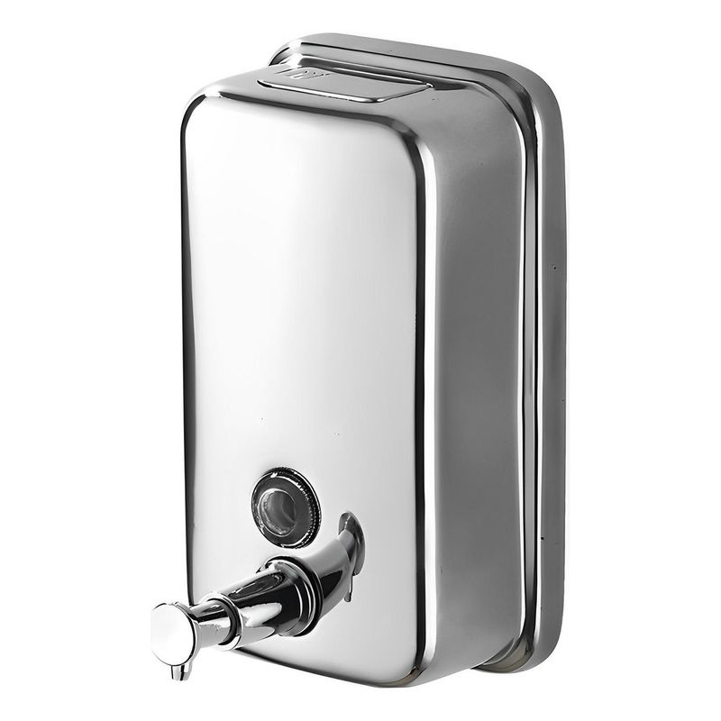 GENERICO - Dispensador Jabón Acero Inoxidable 800ml Baño Oficina Hogar