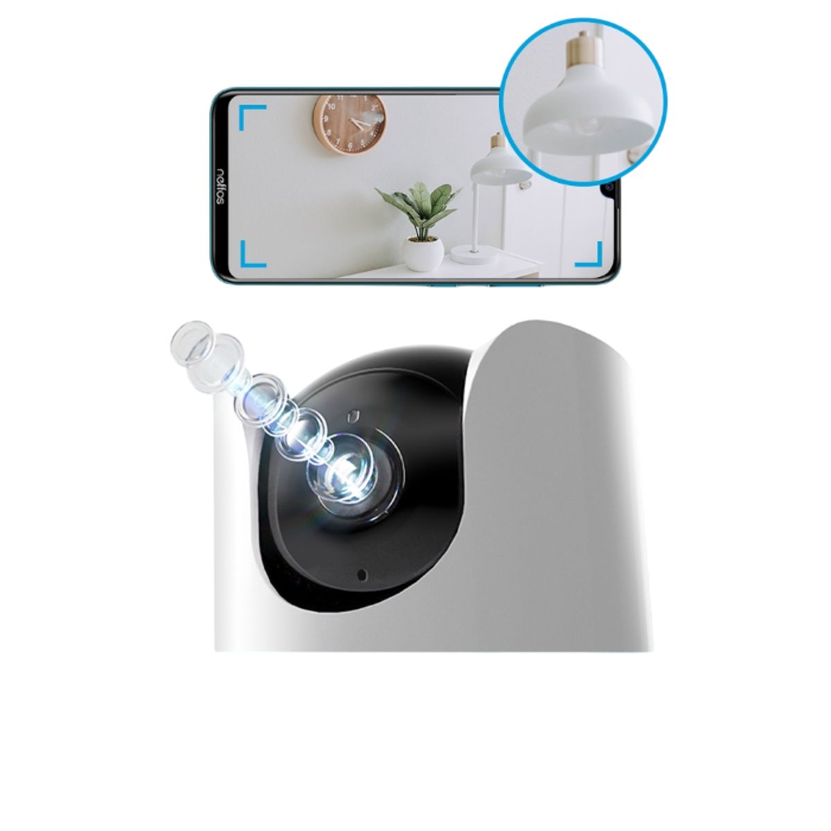 TP LINK - Cámara 2K IA PanTilt con Visión Nocturna