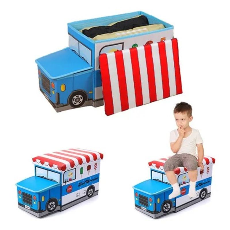 GENERICO - Caja Organizadora Plegables Closet Ropa Multiuso Con Tapa