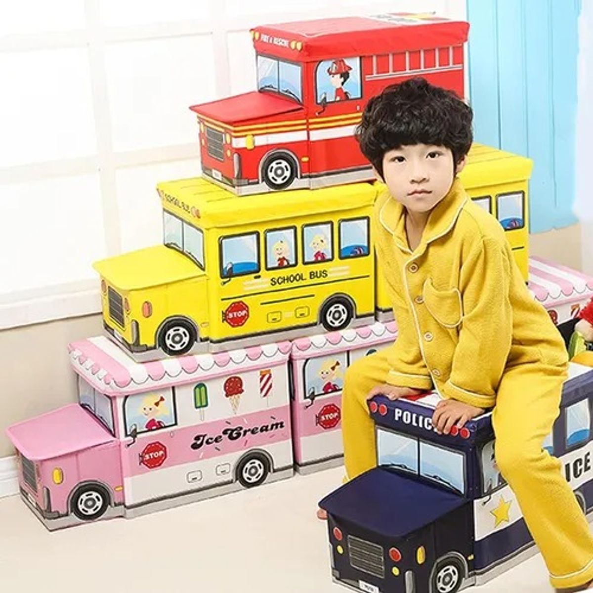 EVERSO - Caja Organizadora Plegables Closet Ropa Multiuso Con Tapa