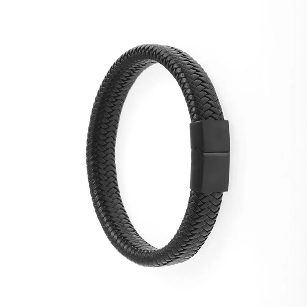 GENERICO - Pulsera Minimalista Cuero Brazalete Simple Y Elegante