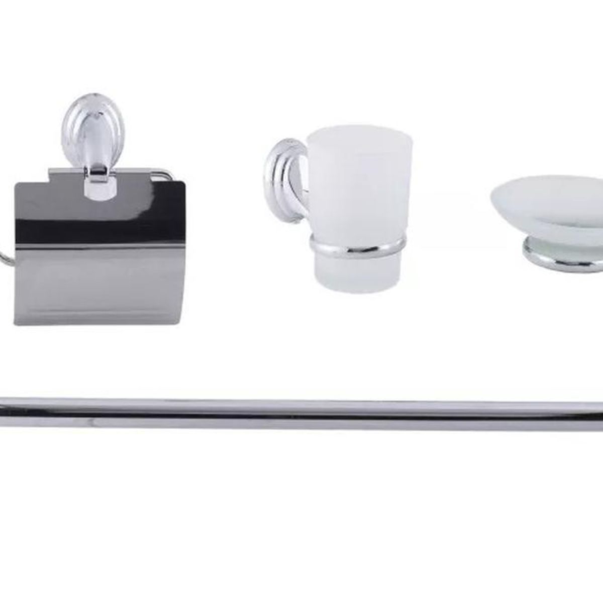 GENERICO - Set Accesorios Baño 6 Piezas Colomba