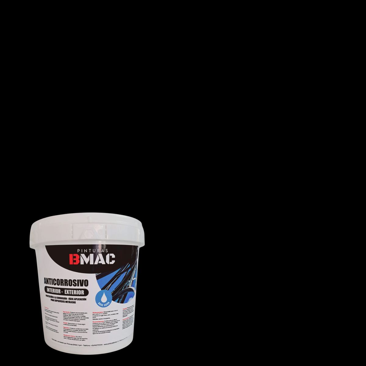 GENERICO - ANTICORROSIVO NEGRO GALON BMAC