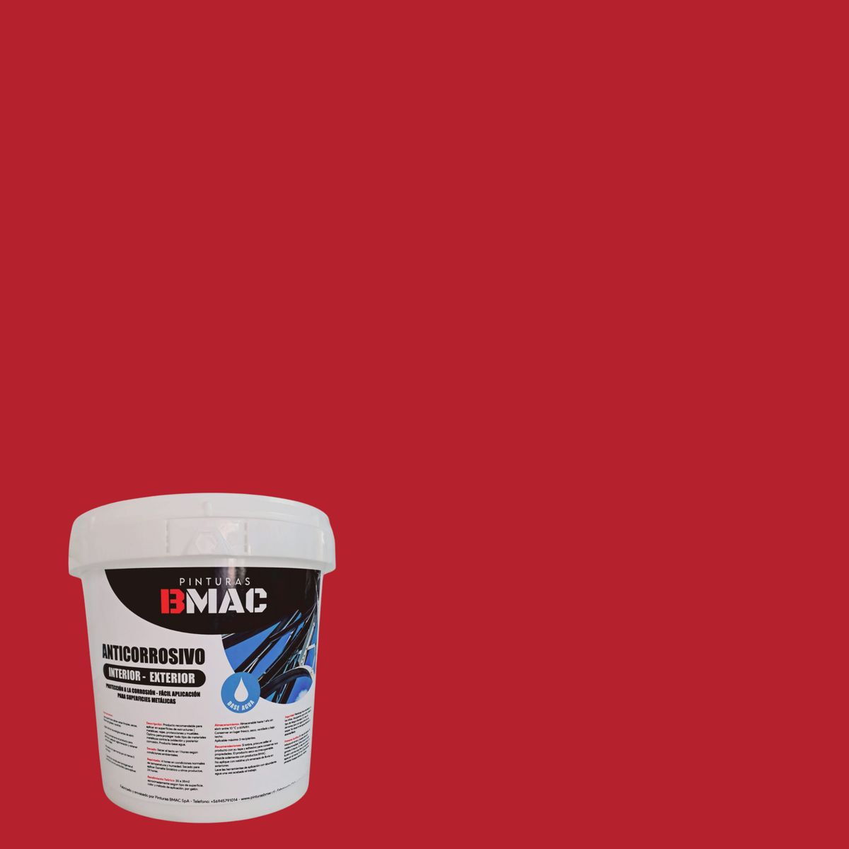 GENERICO - ANTICORROSIVO ROJO GALON BMAC