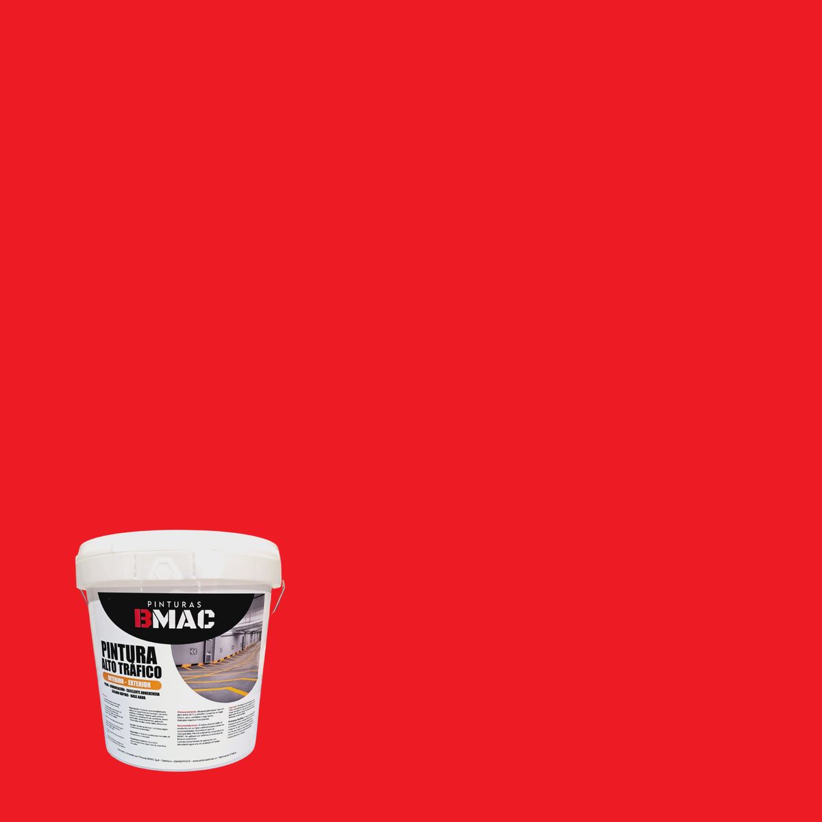 GENERICO - PINTURA ALTO TRAFICO ROJO GALON BMAC