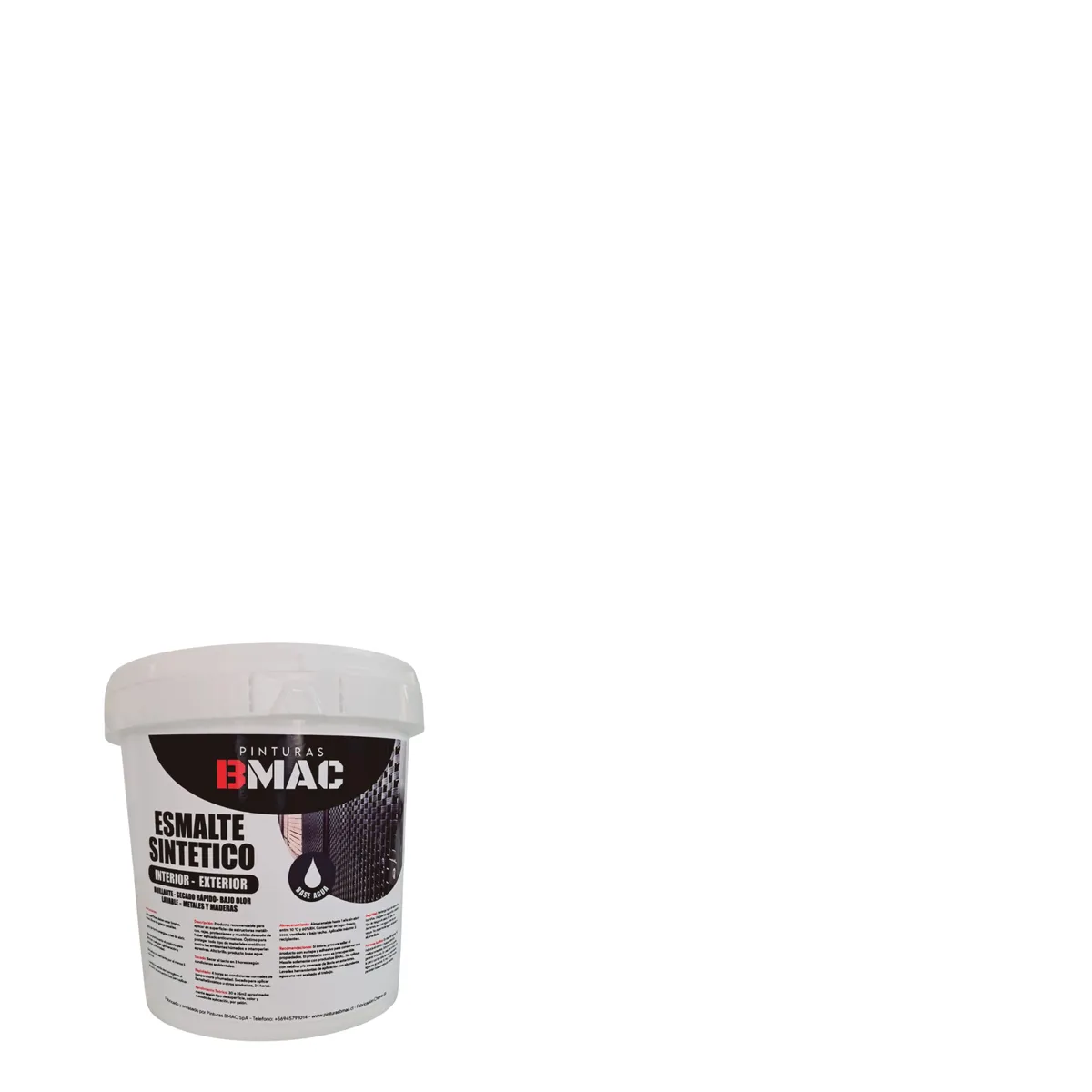 GENERICO - ESMALTE SINTETICO BLANCO BRILLANTE GALON BMAC