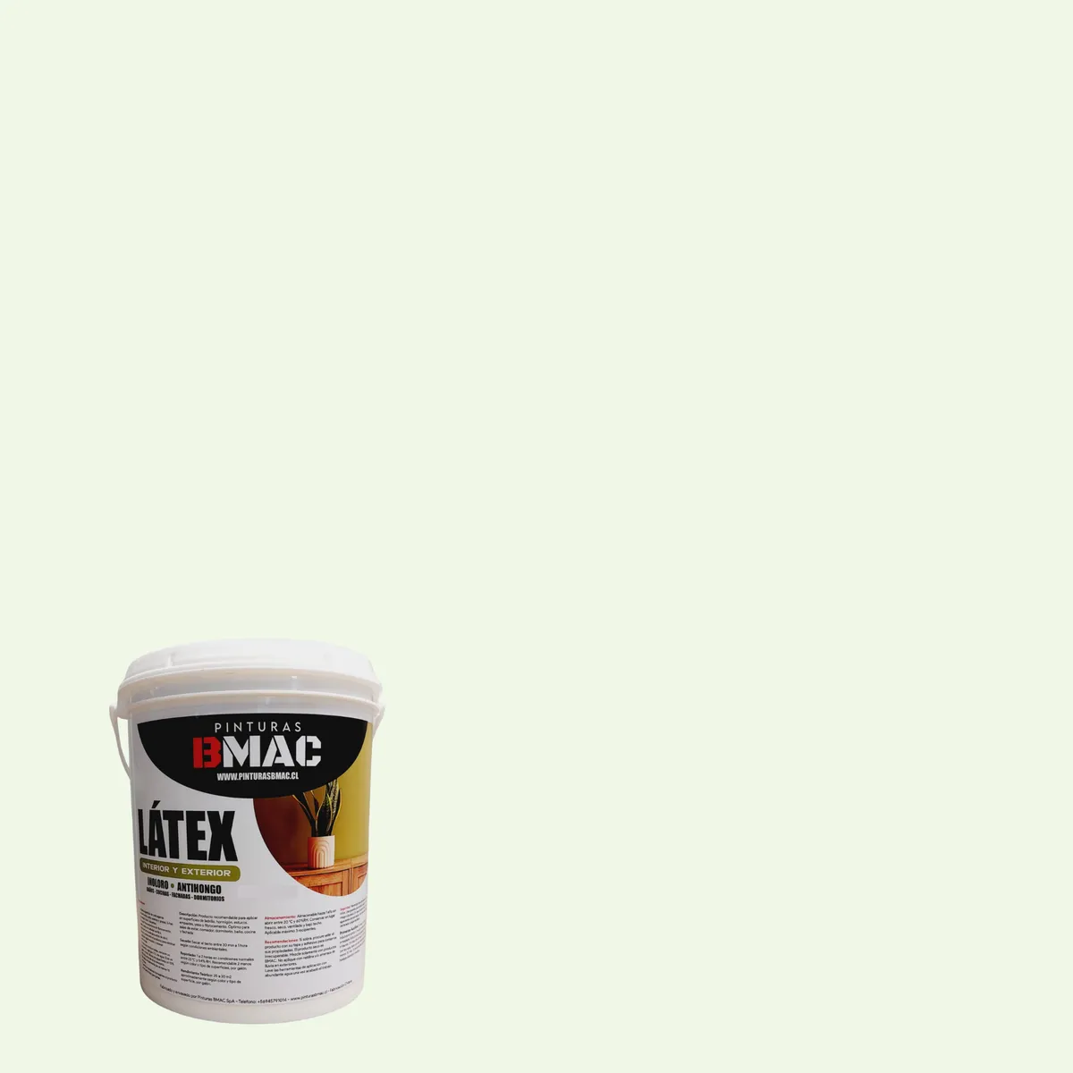 GENERICO - LATEX ACRILICO BLANCO INVIERNO GALON BMAC