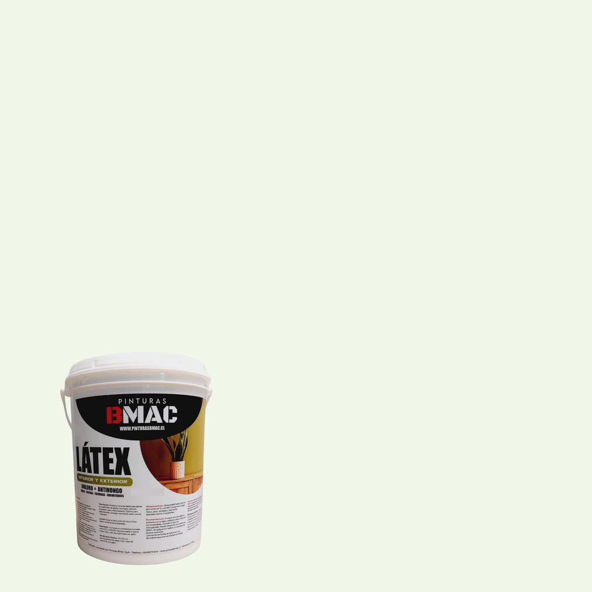 GENERICO - LATEX ACRILICO BLANCO INVIERNO GALON BMAC