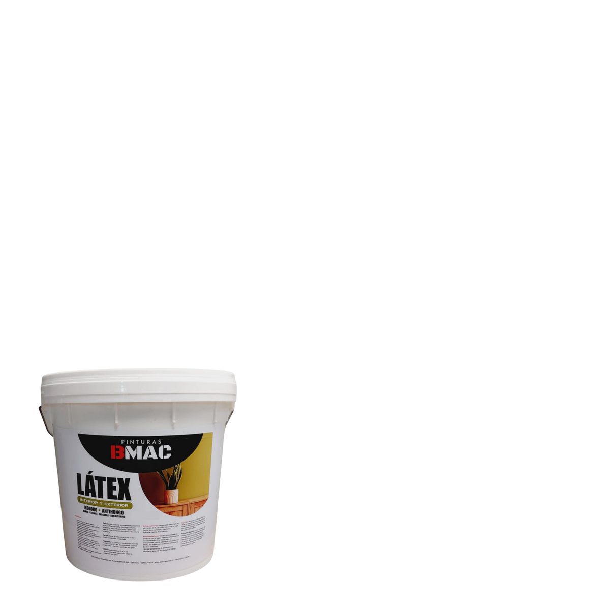 GENERICO - LATEX ACRILICO BLANCO TINETA 4G BMAC