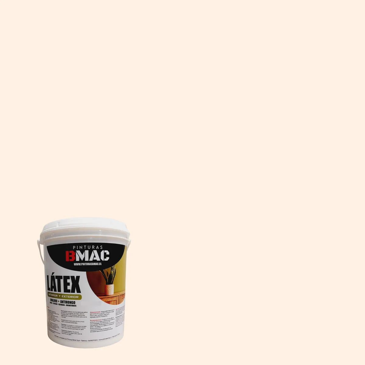 GENERICO - LATEX ACRILICO CREMA GALON BMAC