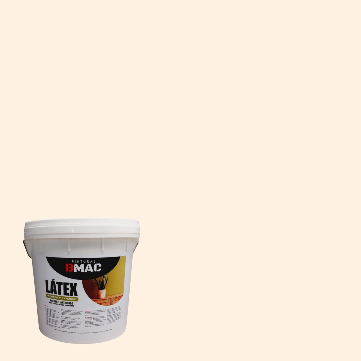 GENERICO - LATEX ACRILICO CREMA TINETA 4G BMAC