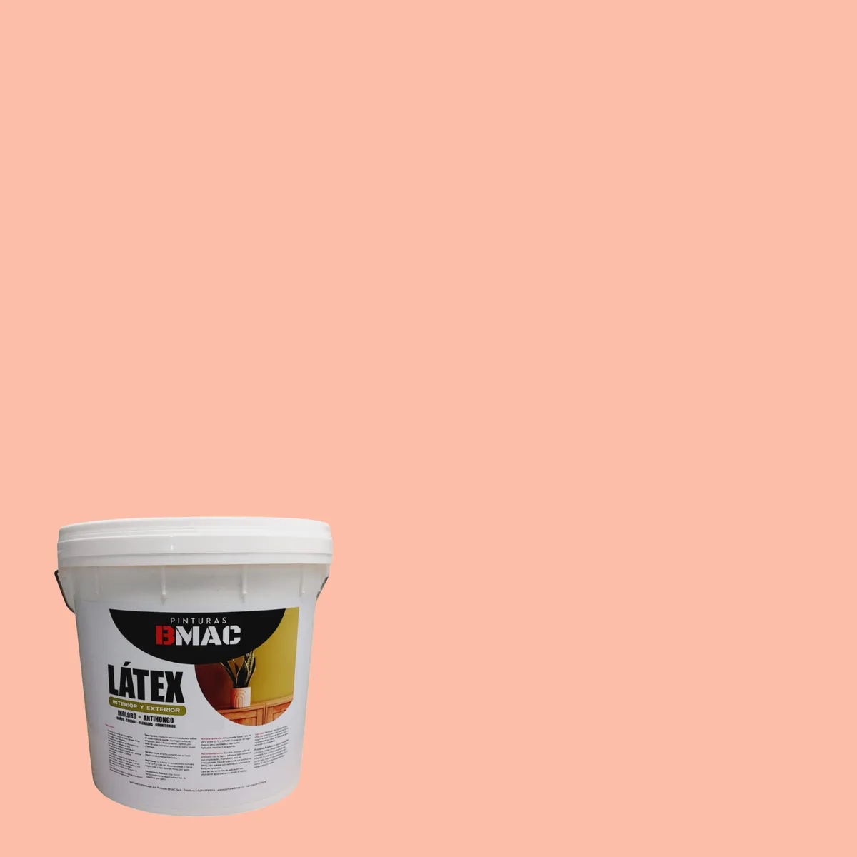 GENERICO - LATEX ACRILICO DAMASCO TINETA 4G BMAC