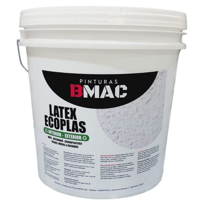 GENERICO - LATEX ECOPLAS TINETA BMAC