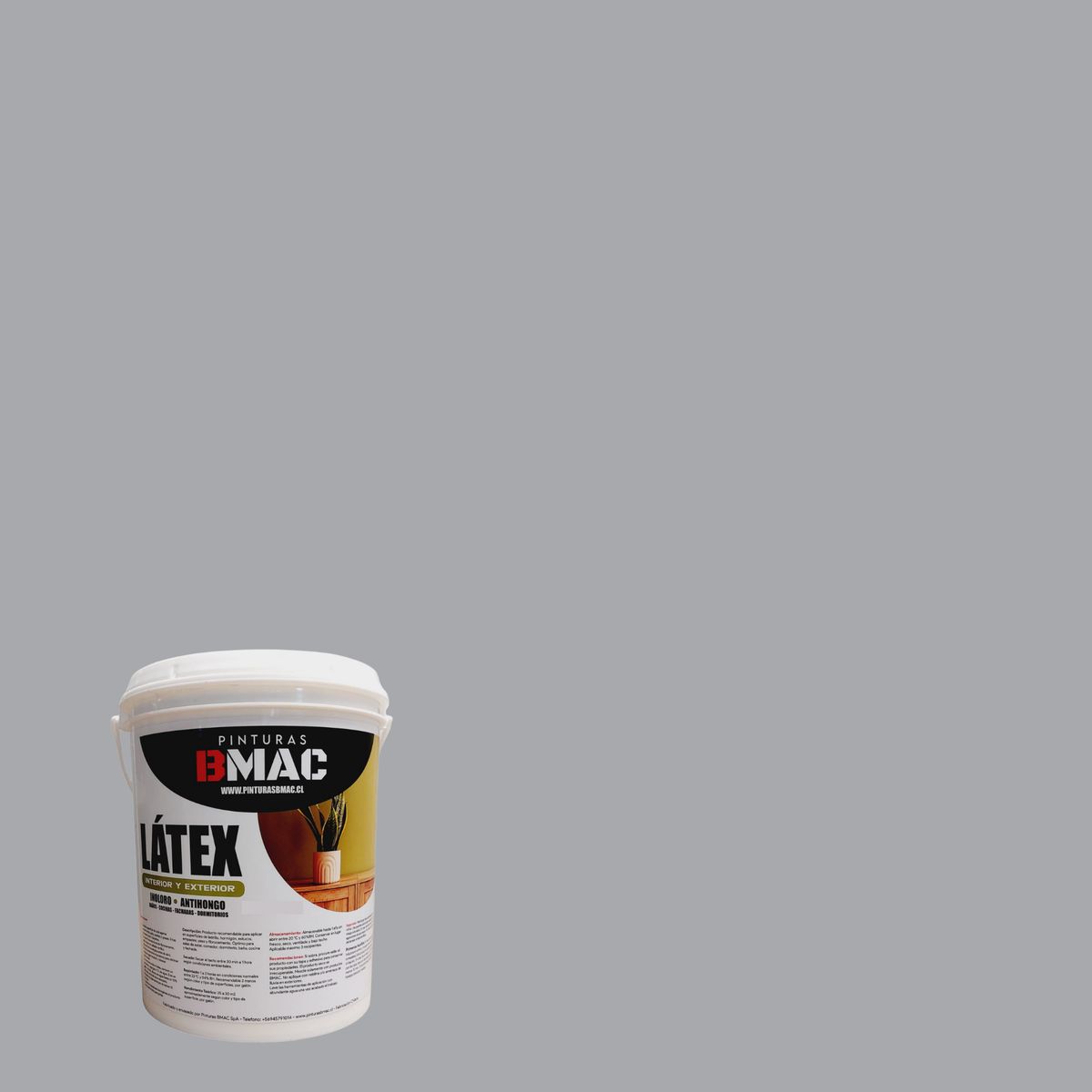 GENERICO - LATEX ACRILICO GRIS GALON BMAC