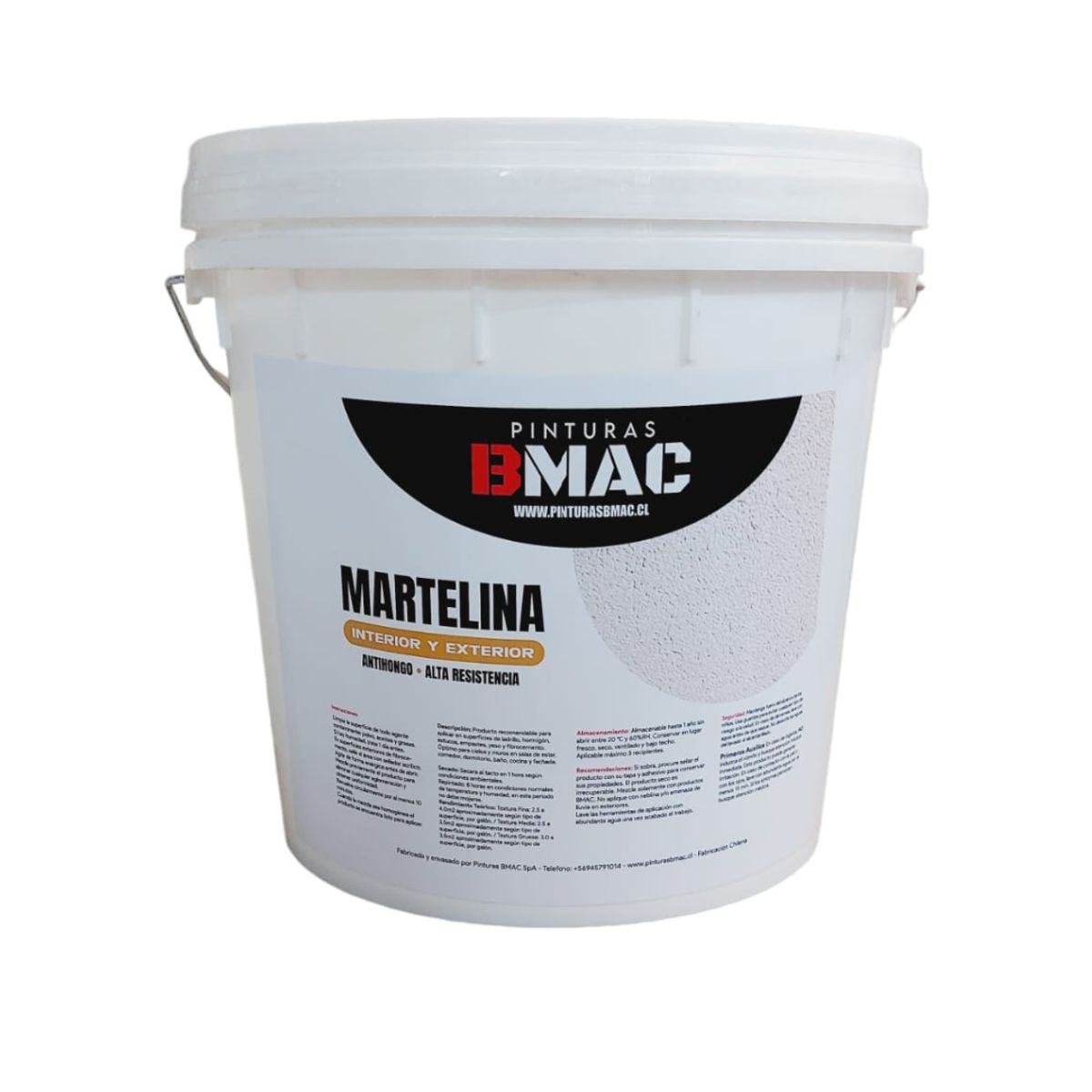 GENERICO - TEXTURA MARTELINA B10 FINO TINETA BMAC