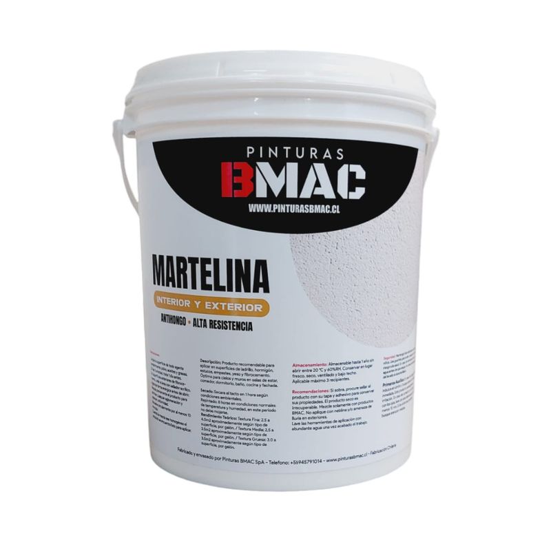 GENERICO - TEXTURA MARTELINA B25 MEDIO GALON BMAC