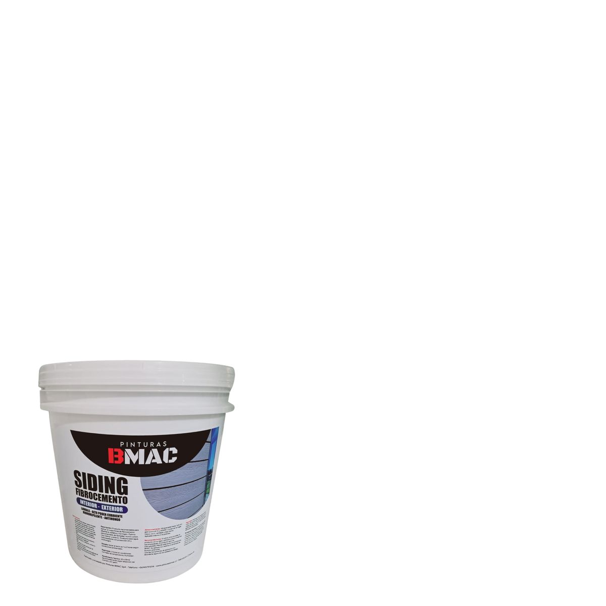 GENERICO - PINTURA SIDING FIBROCEMENTO BLANCO TINETA BMAC