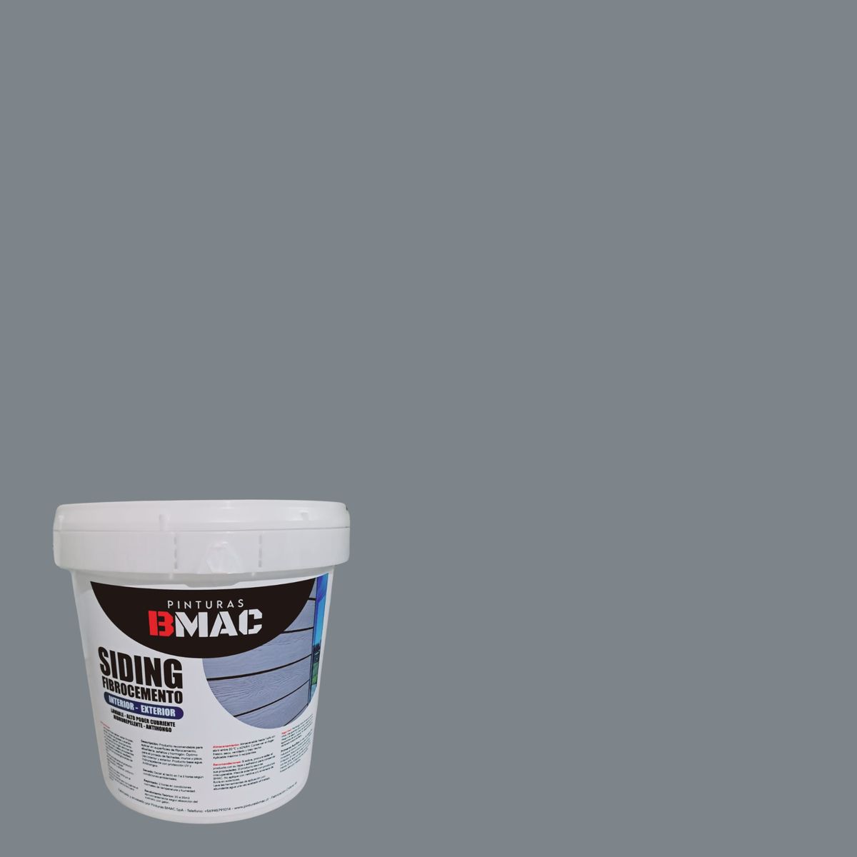 GENERICO - PINTURA SIDING FIBROCEMENTO GRIS GALON BMAC
