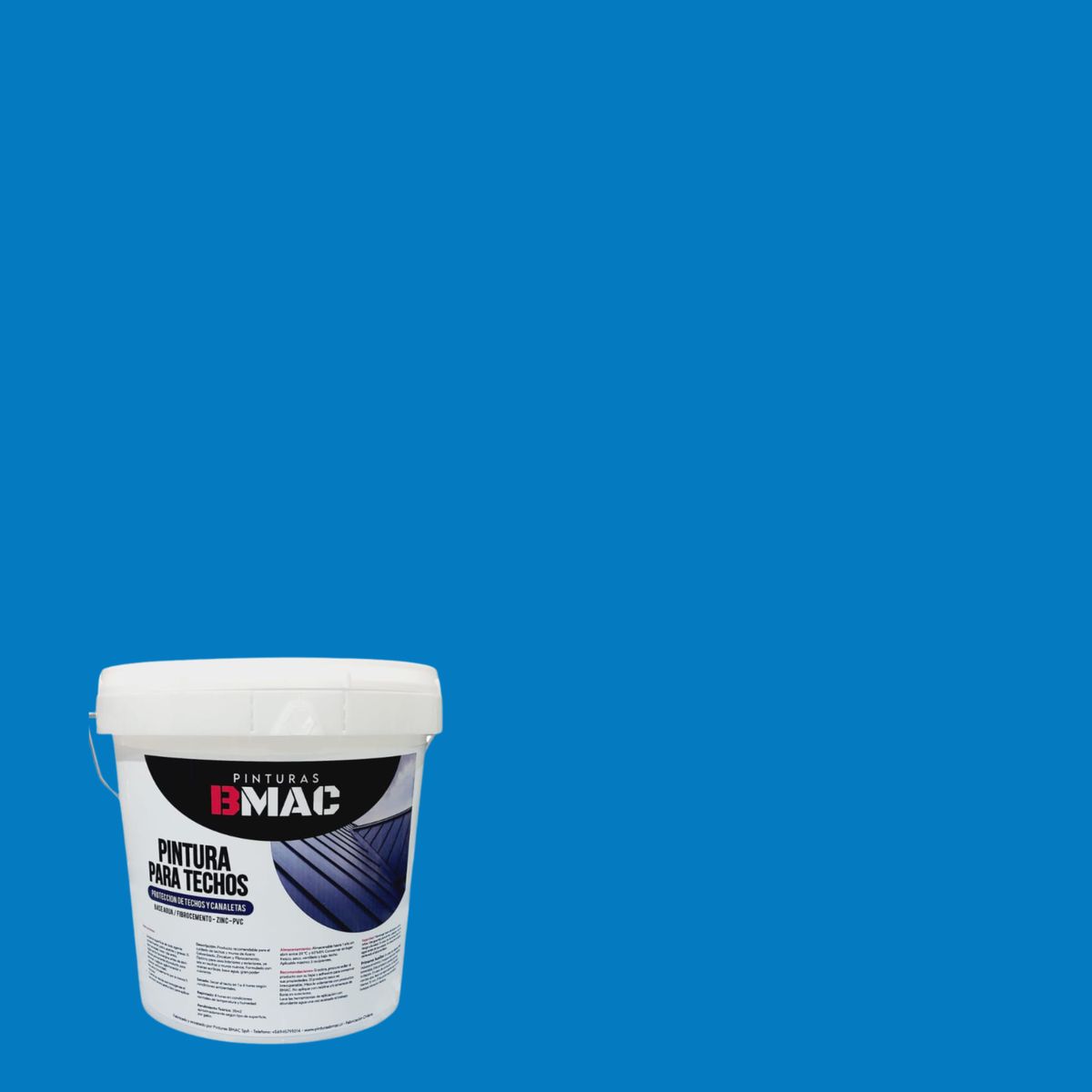 GENERICO - PINTURA PARA TECHO AZUL GALON BMAC