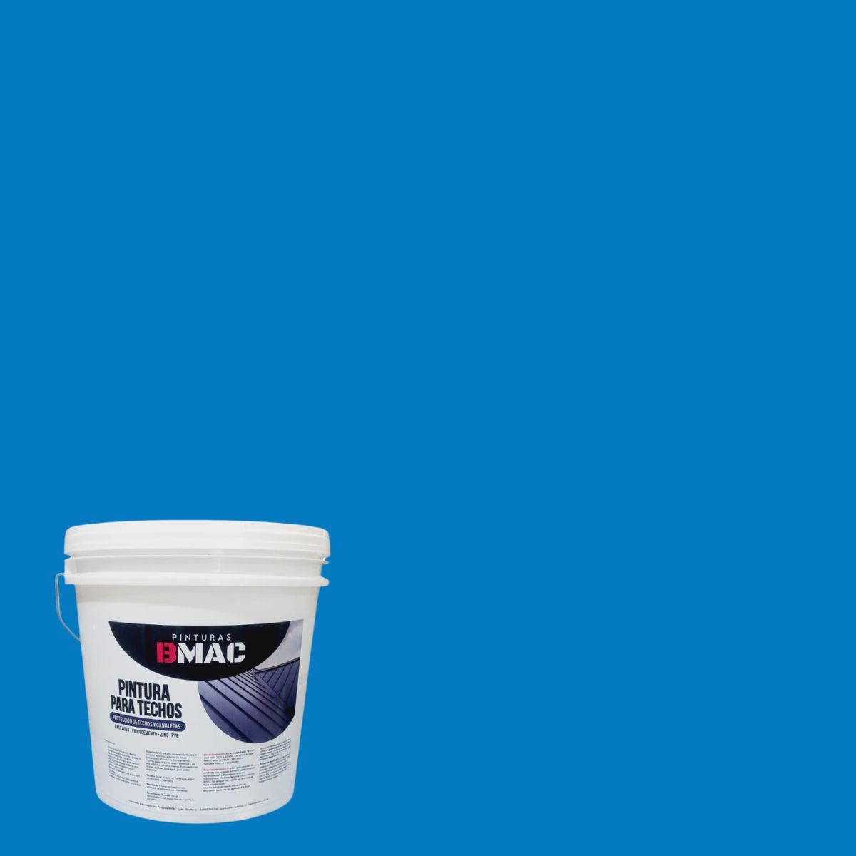 GENERICO - PINTURA PARA TECHO AZUL TINETA BMAC