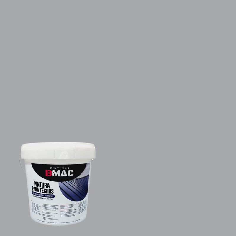 GENERICO - PINTURA PARA TECHO GRIS GALON BMAC
