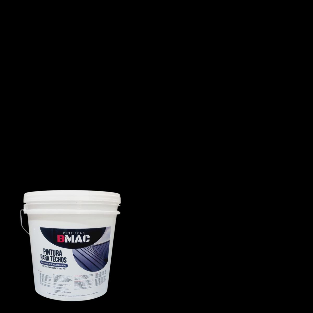 GENERICO - PINTURA PARA TECHO NEGRO TINETA BMAC