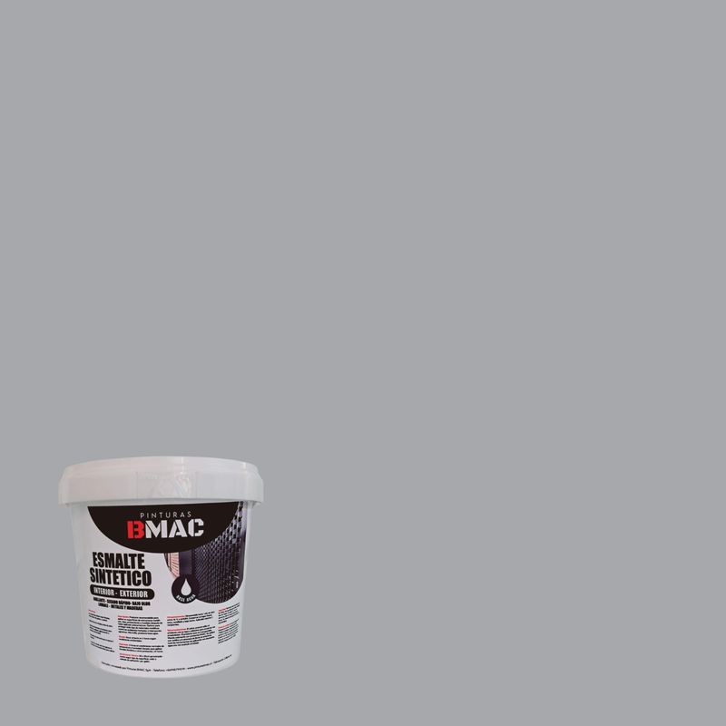 GENERICO - ESMALTE SINTETICO GRIS PERLA BRILLANTE 1 LITRO BMAC