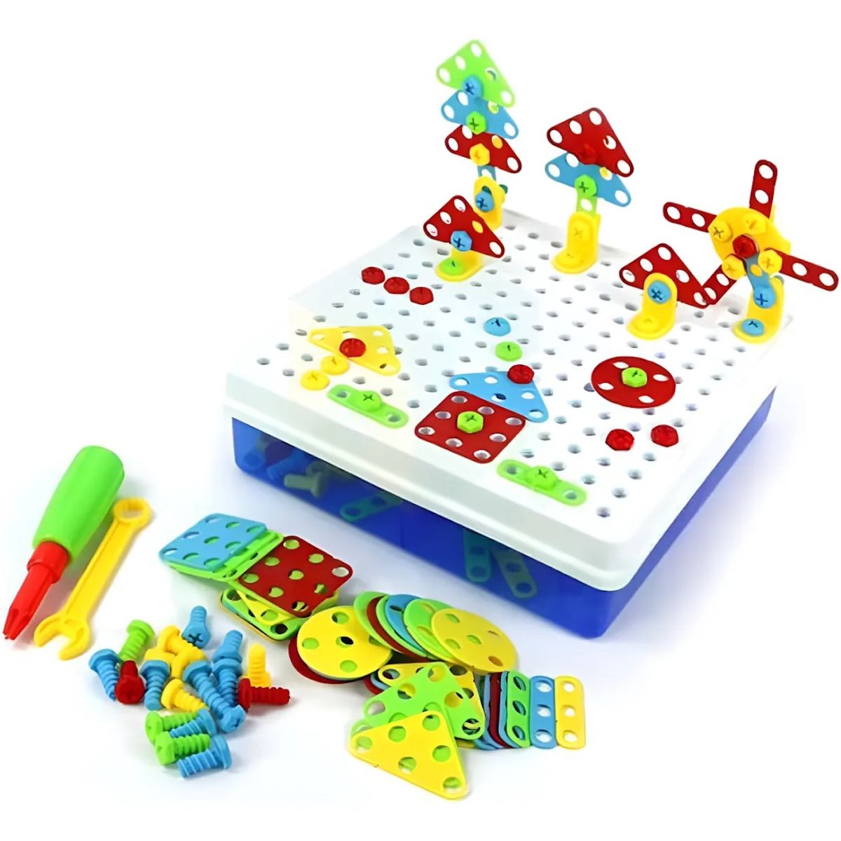 GENERICO - Rompecabezas Mosaico Tuercas Creative Discovery 310 Pcs