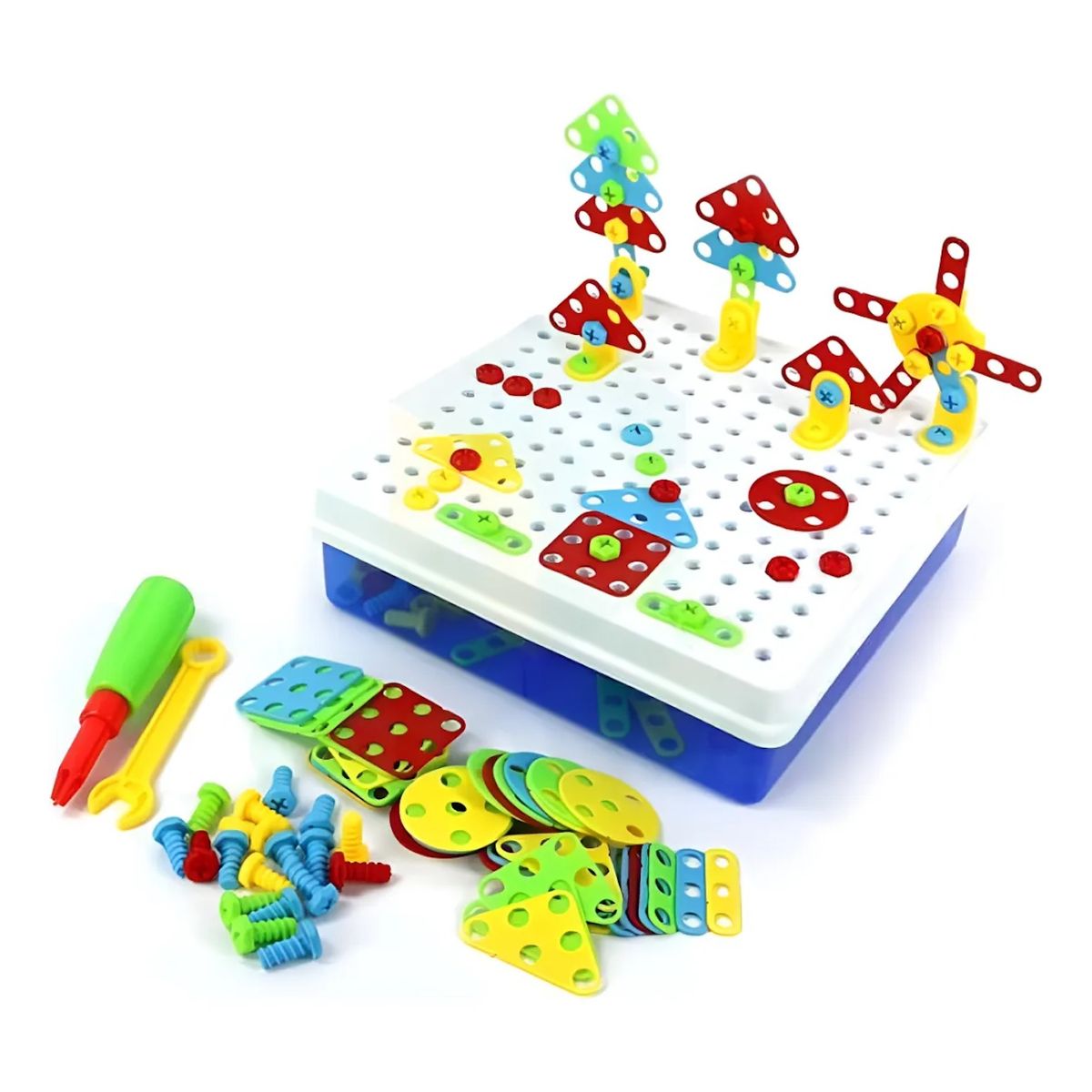 GENERICO - Rompecabezas Mosaico Tuercas Creative Discovery 310 Pcs