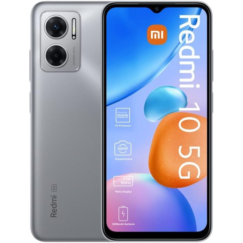 XIAOMI - Xiaomi Redmi 10 5G 128GB - Plateado