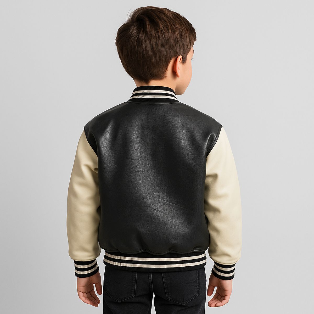 KIBOU - Chaqueta Boomber Varsity Para Niños