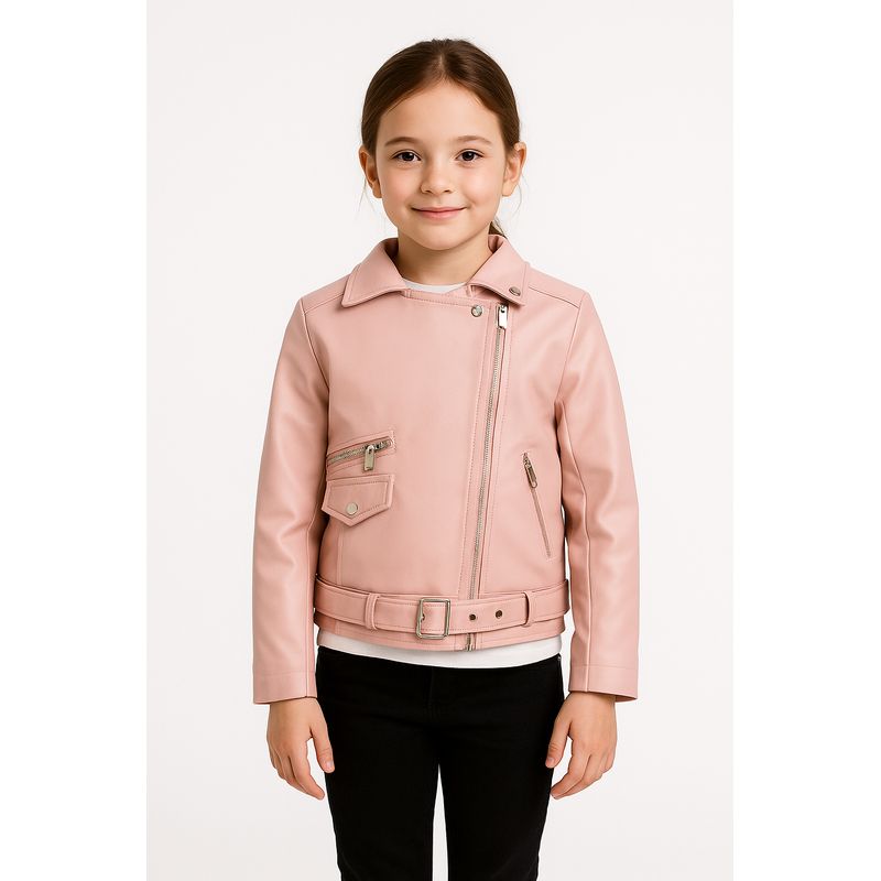 KIBOU - Chaquetas Biker Ecocuero para Niños