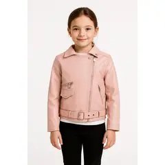 KIBOU - Chaquetas Biker Ecocuero para Niños