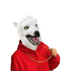 GENERICO - Máscara Halloween Lobo Del Terror