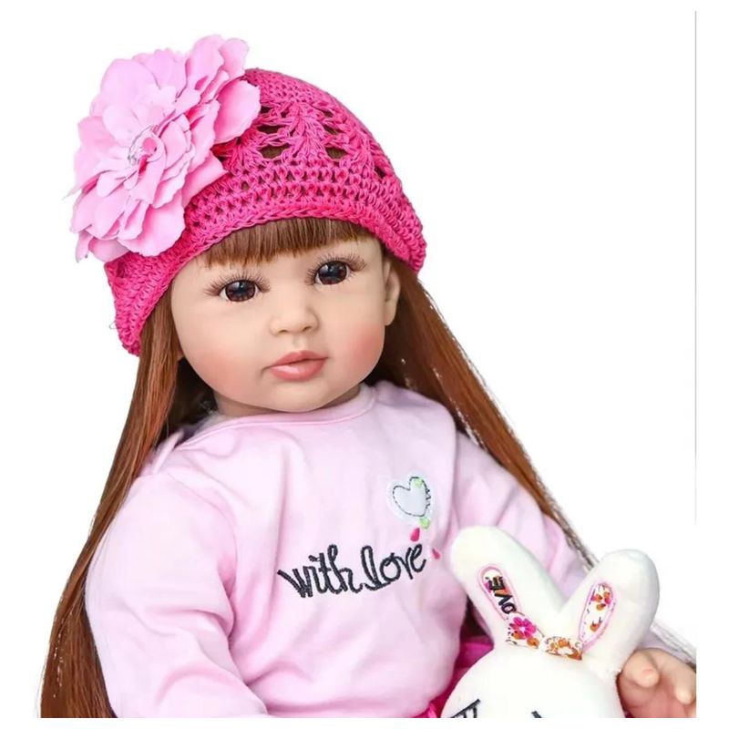 GENERICO - Muñeca Reborn Bebé Realista 60cm