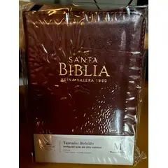 ABBA - BIBLIA TAMAÑO BOLSILLO IMITACION PIEL CIERRE MOKKA